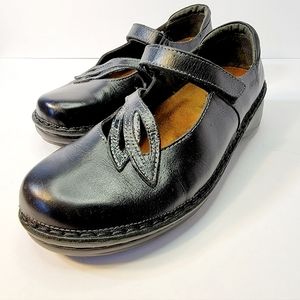 Naot Leather Mary Jane, Black